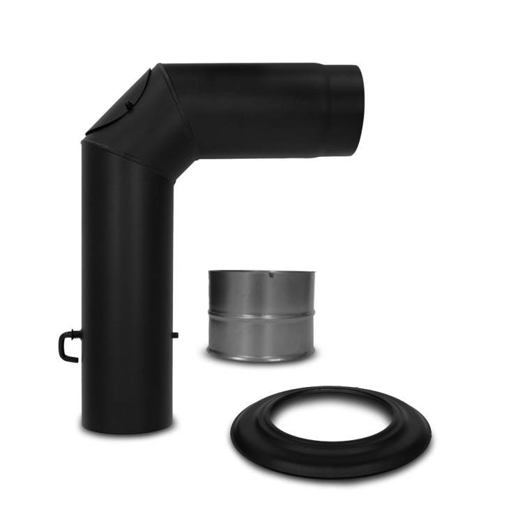 Kachelpijp Hoekset I ø130